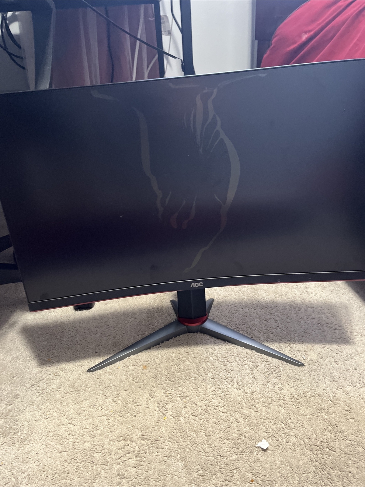 AOC C27G2Z 27'' Curved Frameless Ultra-Fast Gaming Monitor Black