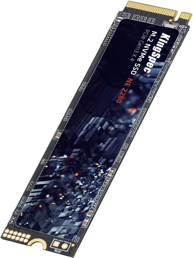 KingSpec SSD 512GB, M.2 NVMe Gen3x4 SSD 2280 - Up to 2400MB/s™