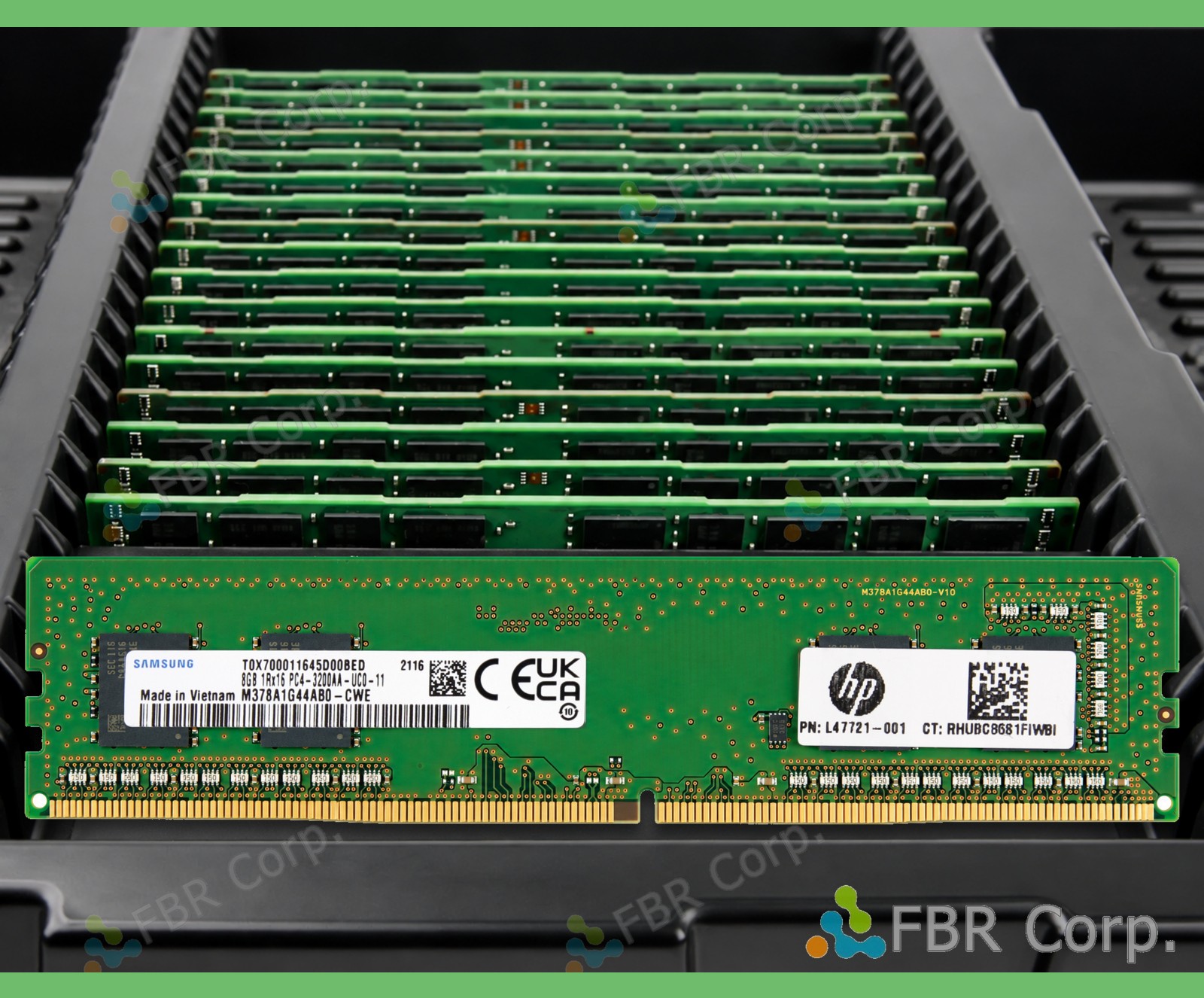 Samsung HPE 8GB PC4-3200AA DDR4 1Rx16 UDIMM Desktop NON-ECC RAM M378A1G44AB0-CWE