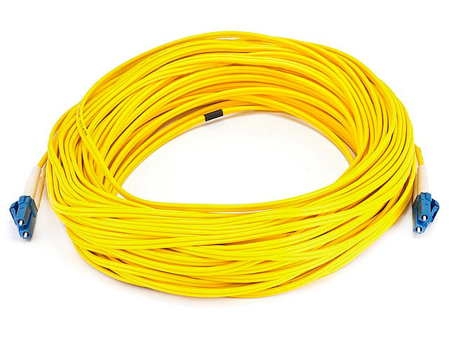 US  MADE  30 M  LC  to LC SM  Duplex  9/125 Fiber Optic Jumper Cable  100ft