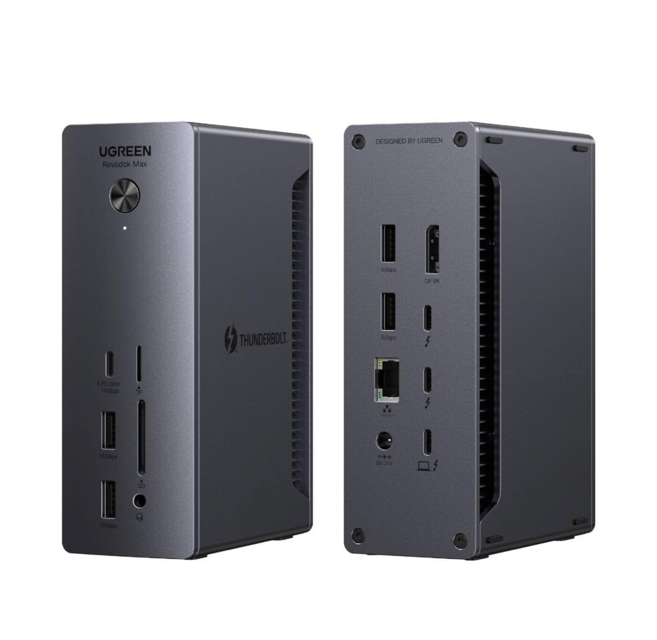UGREEN 13 in 1 Revodok Max Thunderbolt 4 Dock, 2*40Gbps Thunderbolt 4
