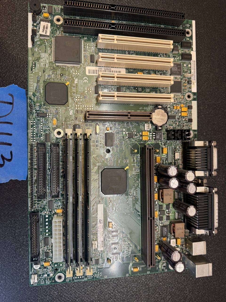 Vintage Intel AL440LX Slot 1 ATX Motherboard with 3×128MB Kingston SDRAM