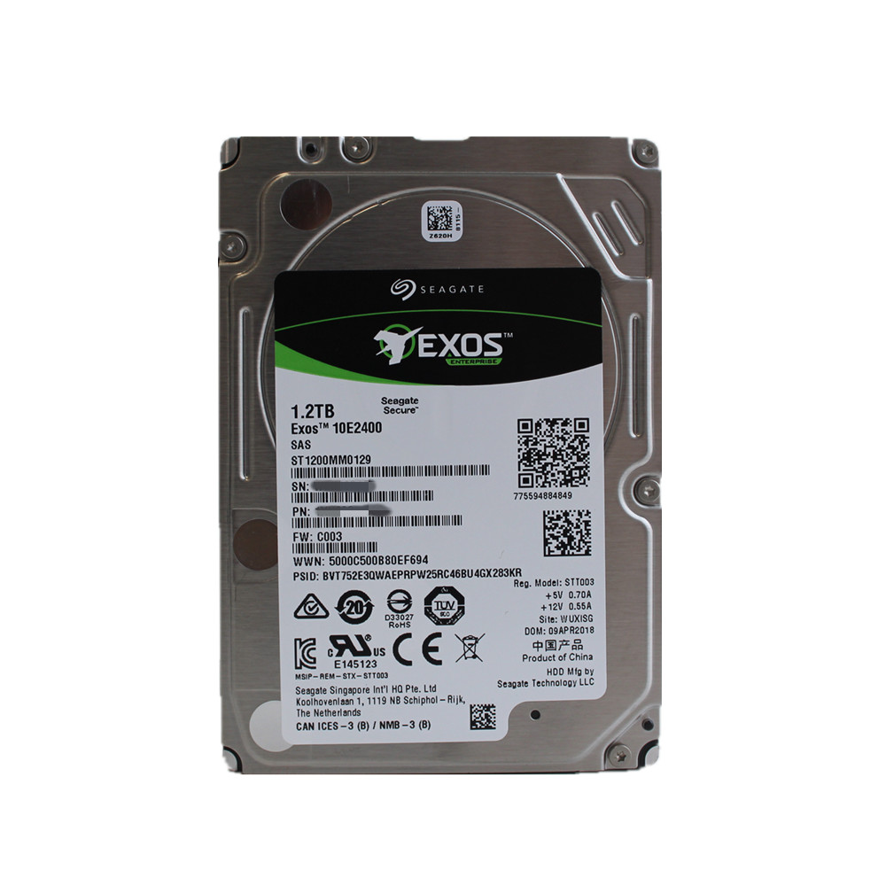 Seagate Exos 10E2400 10K ST1200MM0129 1.2TB 2.5'' SAS 12Gb/s 256M Hard Drive