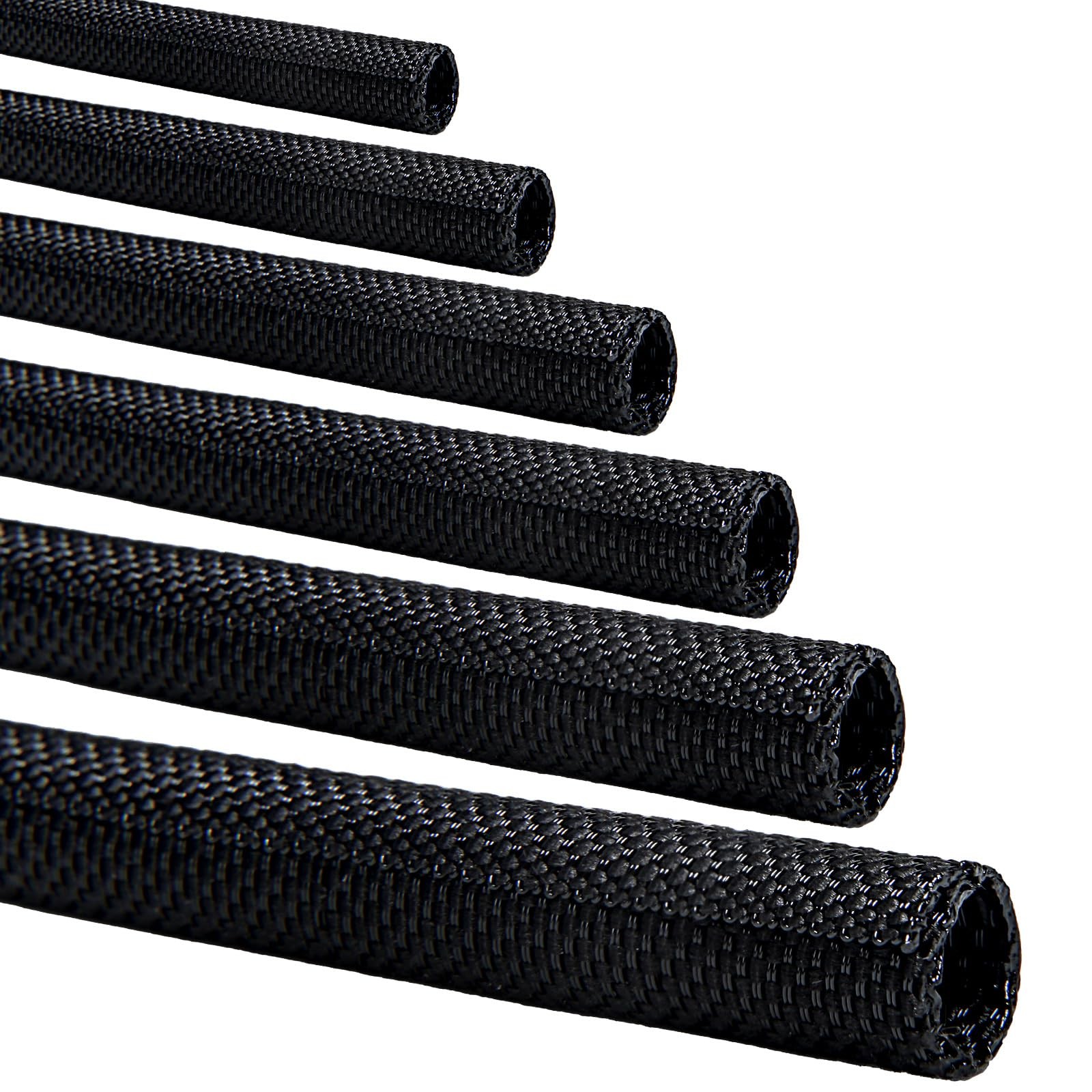 Split-Sleeve Wire Loom for High-Temperature Automotive Harness and Home Cable...