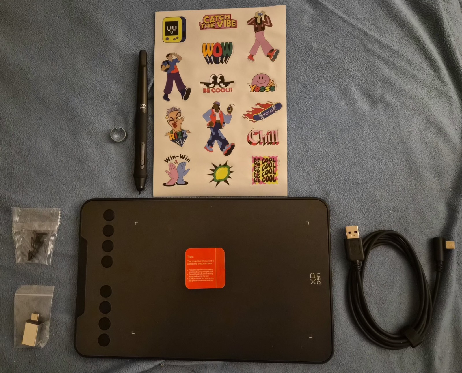 XPPen Deco Mini7W V2 Bluetooth Drawing Tablet