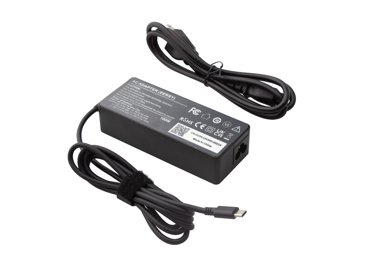 100W 90W 65W 20V USB C Chromebook Laptop Charger for HP Dell Lenovo Acer Samsung