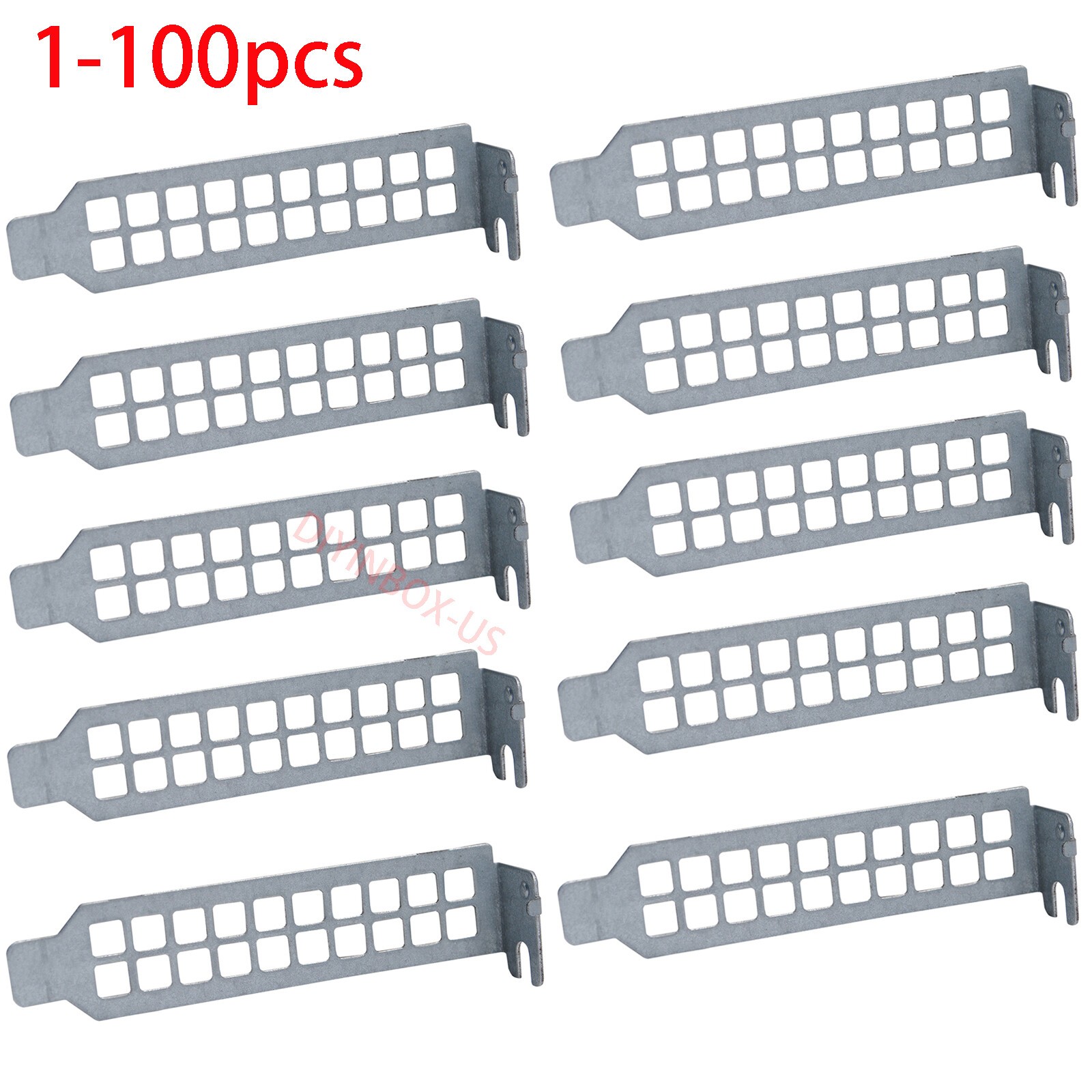 Dell OptiPlex 390 790 990 3010 7010 9020 SFF Low Profile PCI Dust Slot Cover Lot