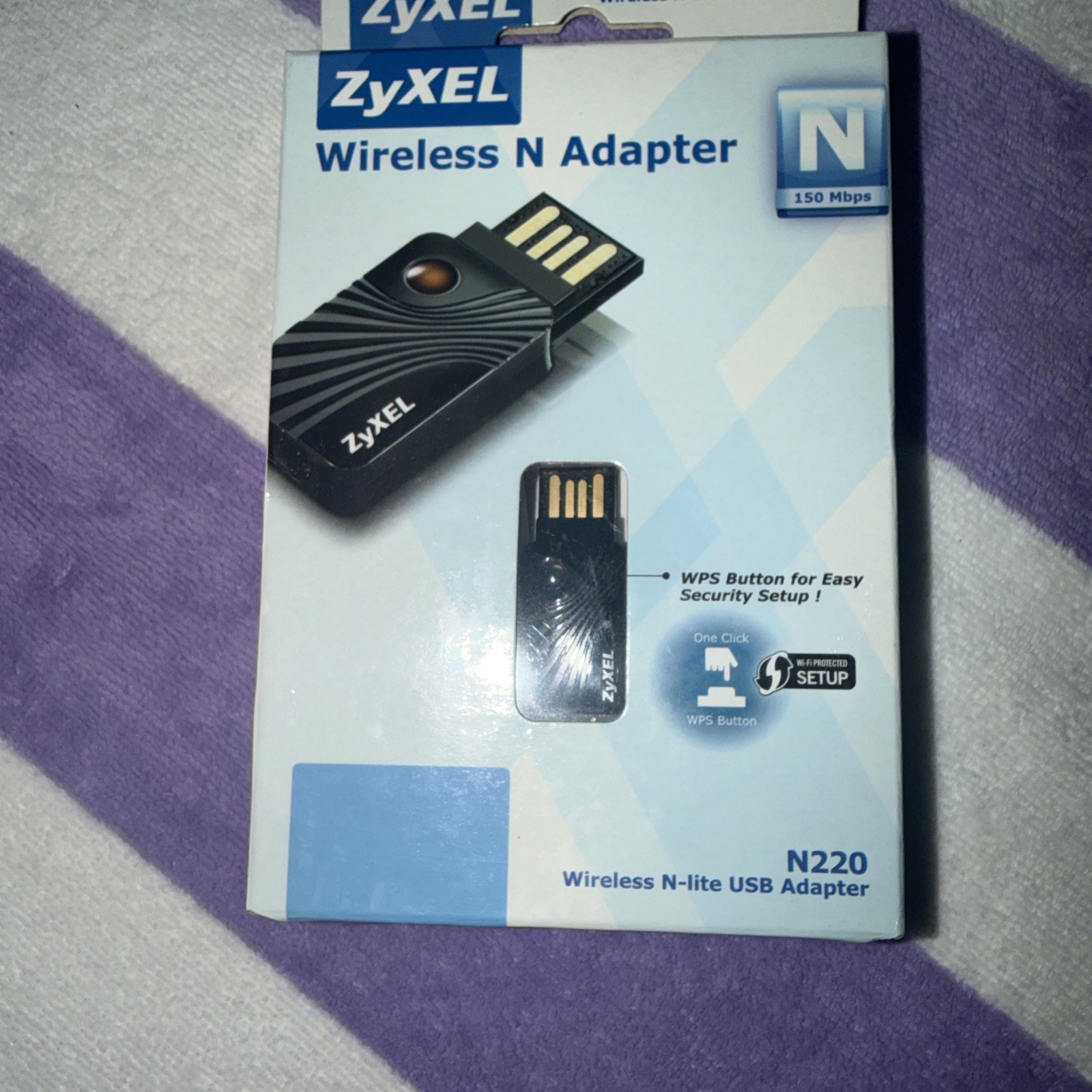 Zyxel Wireless N Adapter N220 New 