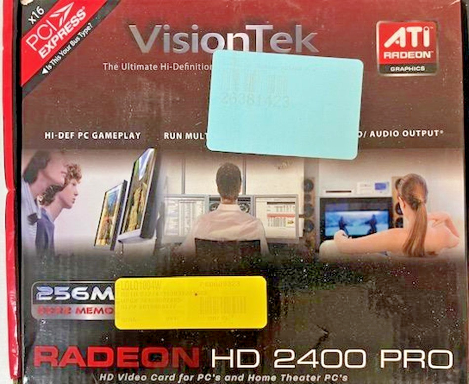 VisionTek  Radeon HD 2400PRO Graphics Card Store Return In Box