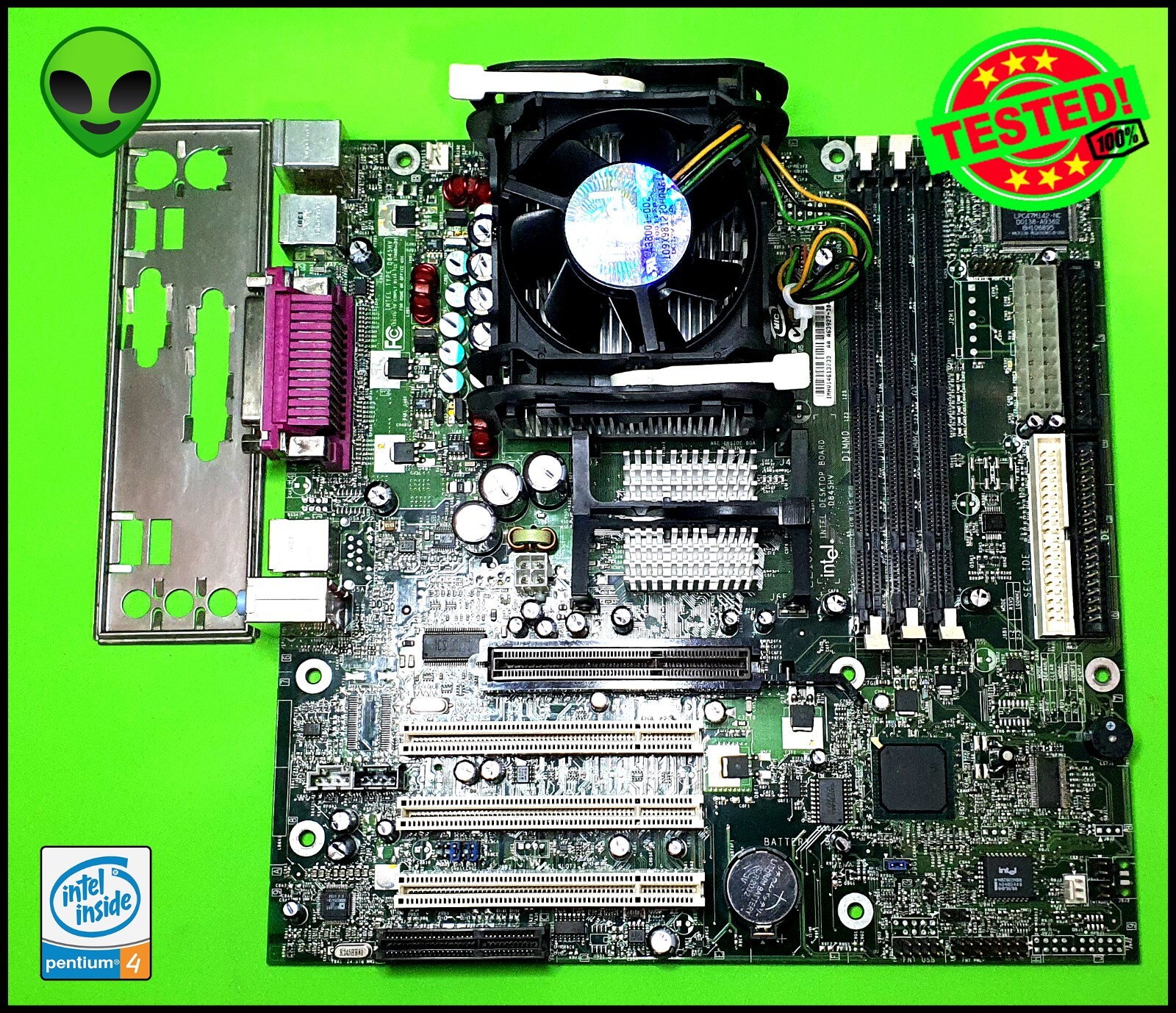INTEL D845HV + INTEL P4 1.5GHz MOTHERBOARD SOCKET 478 #5051