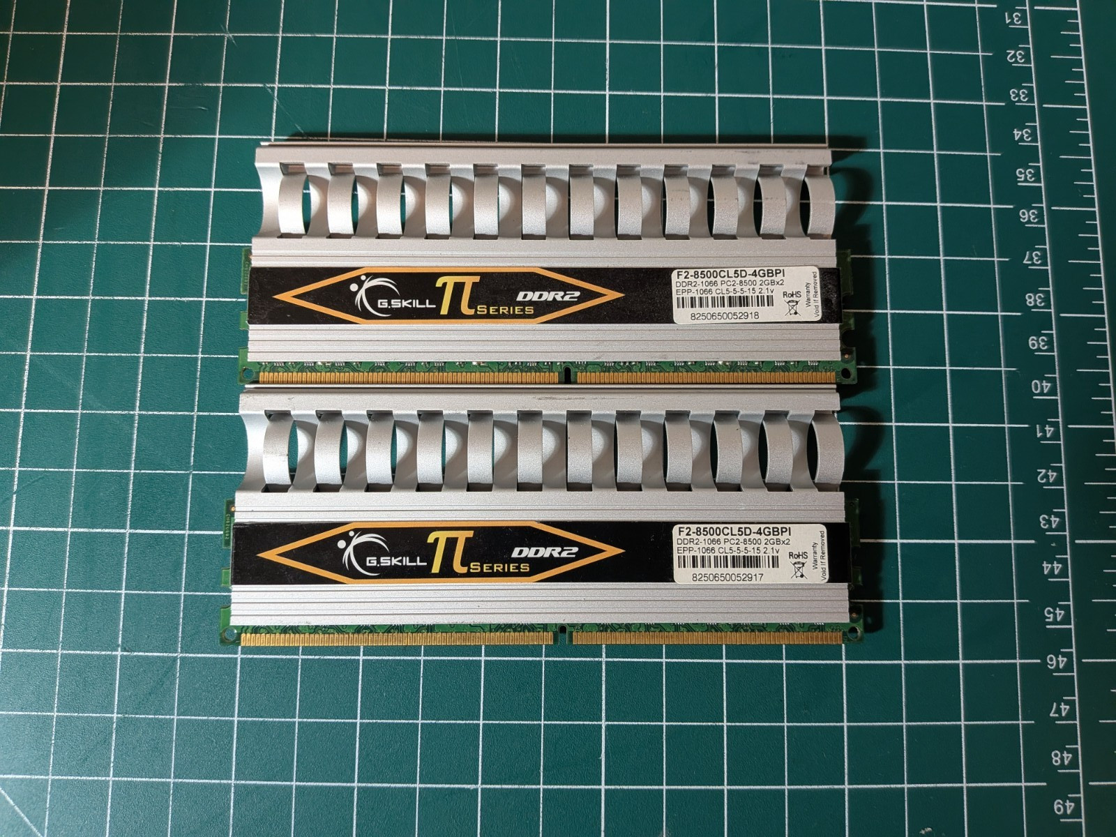 G.SKILL Pi Series 4GB (2x2GB) DDR2 1066MHz PC2-8500 Desktop RAM Kit F2-8500CL5D