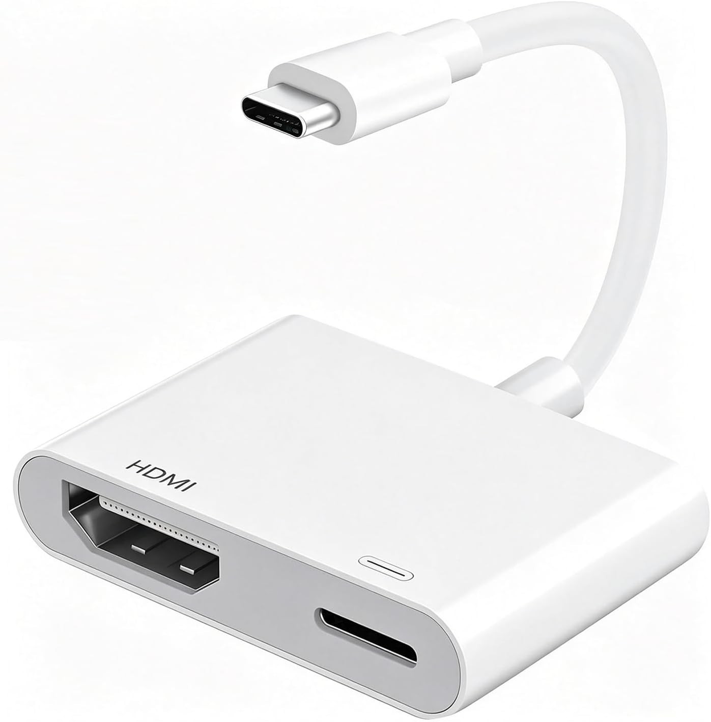 USB C to HDMI Adapter for Iphone 17/16/15 to TV, Type C Digital AV HDMI Adapter