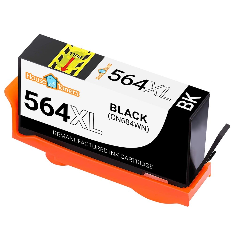 564XL Fits HP 564XL Black Cyan Magenta Yellow Photo Ink Cartridge for Photosmart