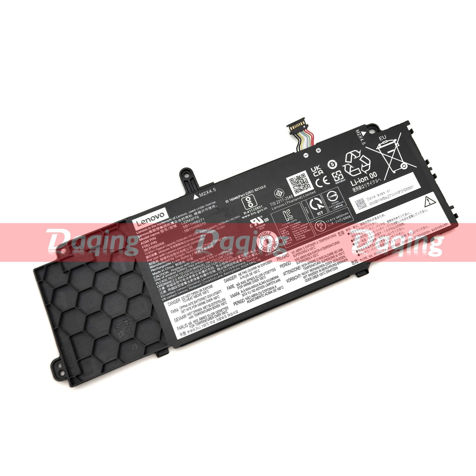 New Original L22D3P76 L22M3P76 Battery for Lenovo ThinkPad X13 Yoga Gen 4 / 5