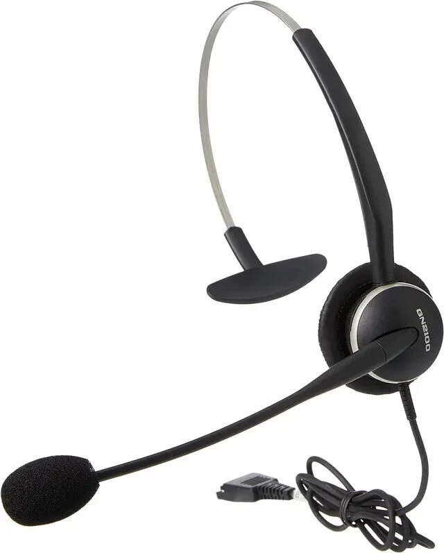 Jabra GN Netcom GN2100 Mono Noise Canceling QD Headset on Great Condition 