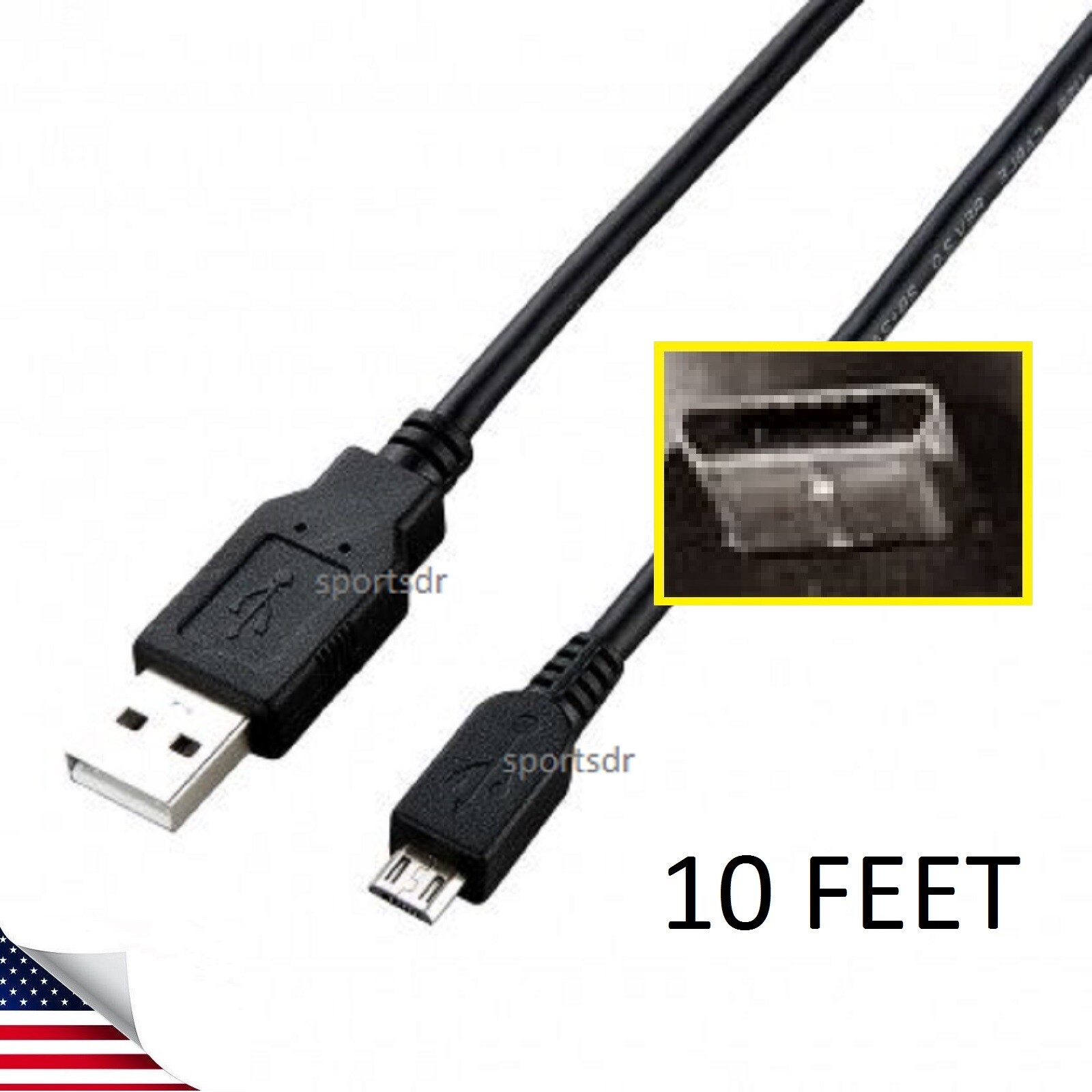 USB Cable Cord for Logitech T651 K350 K360 K800 K810 K811 iK710 TK820 keyboard
