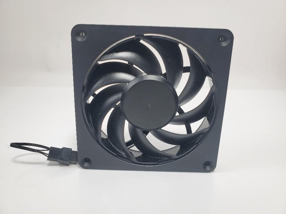 Alphacool Apex Stealth Metal Fan 3000rpm (120x120x25mm) Case Fan (Matte Black)
