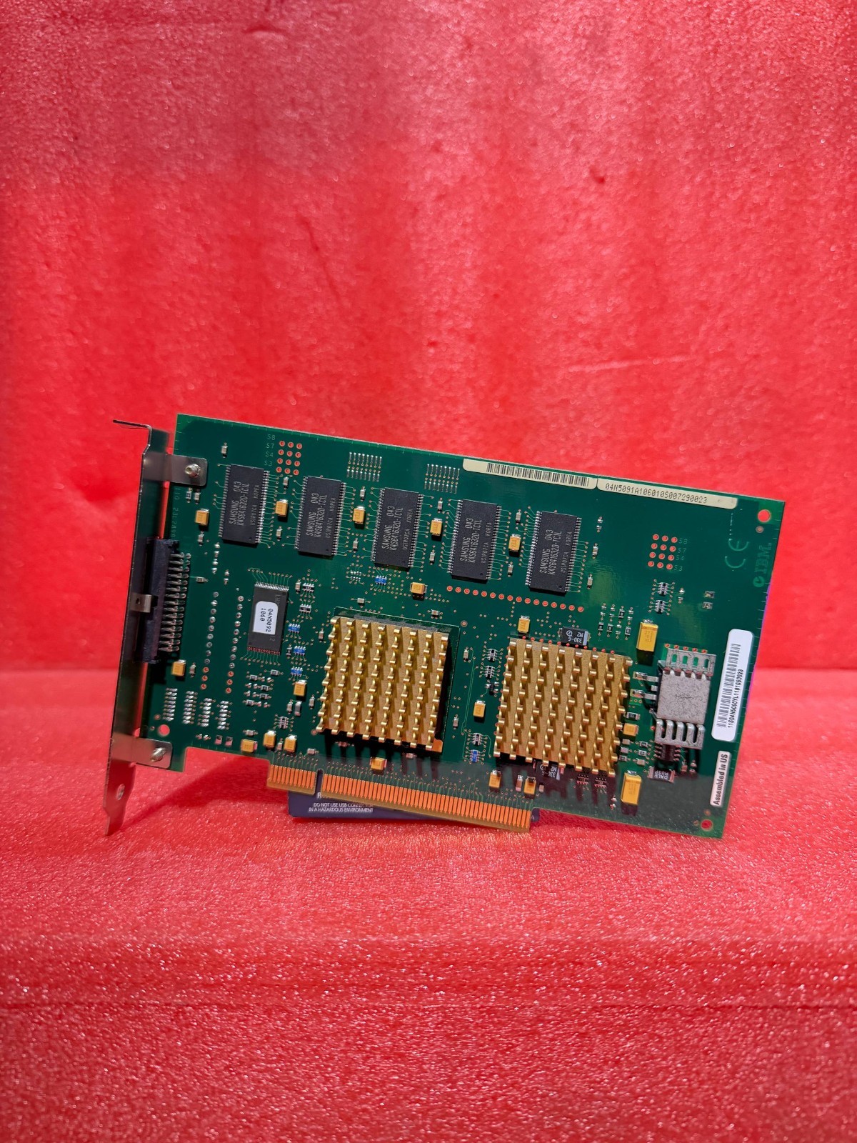 IBM 2842 04N5091 04N5090 iSeries PCI IOP 32MB Cache Storage Controller Card