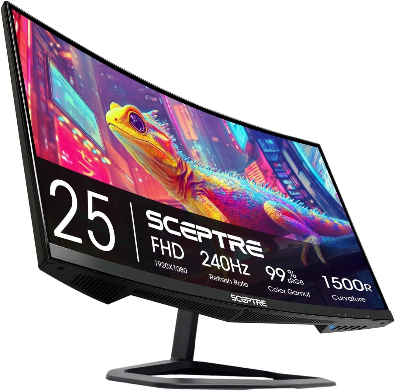 New Spectre C25 Curved Gaming Monitor - 240hZ-1500R-1080p SEALED