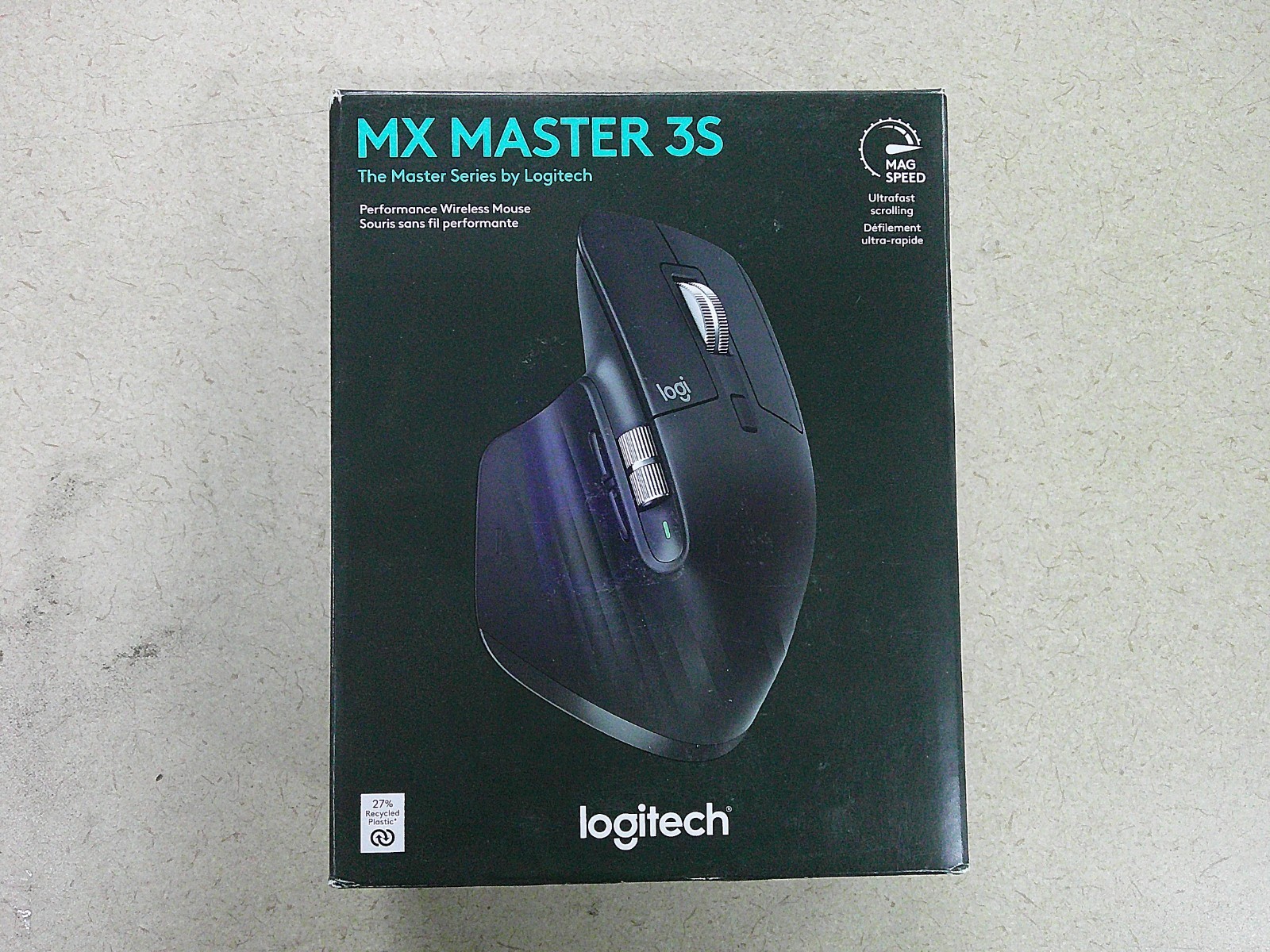 Logitech MX Master 3S Wireless Mouse Black 910-006556 Brand New Sealed