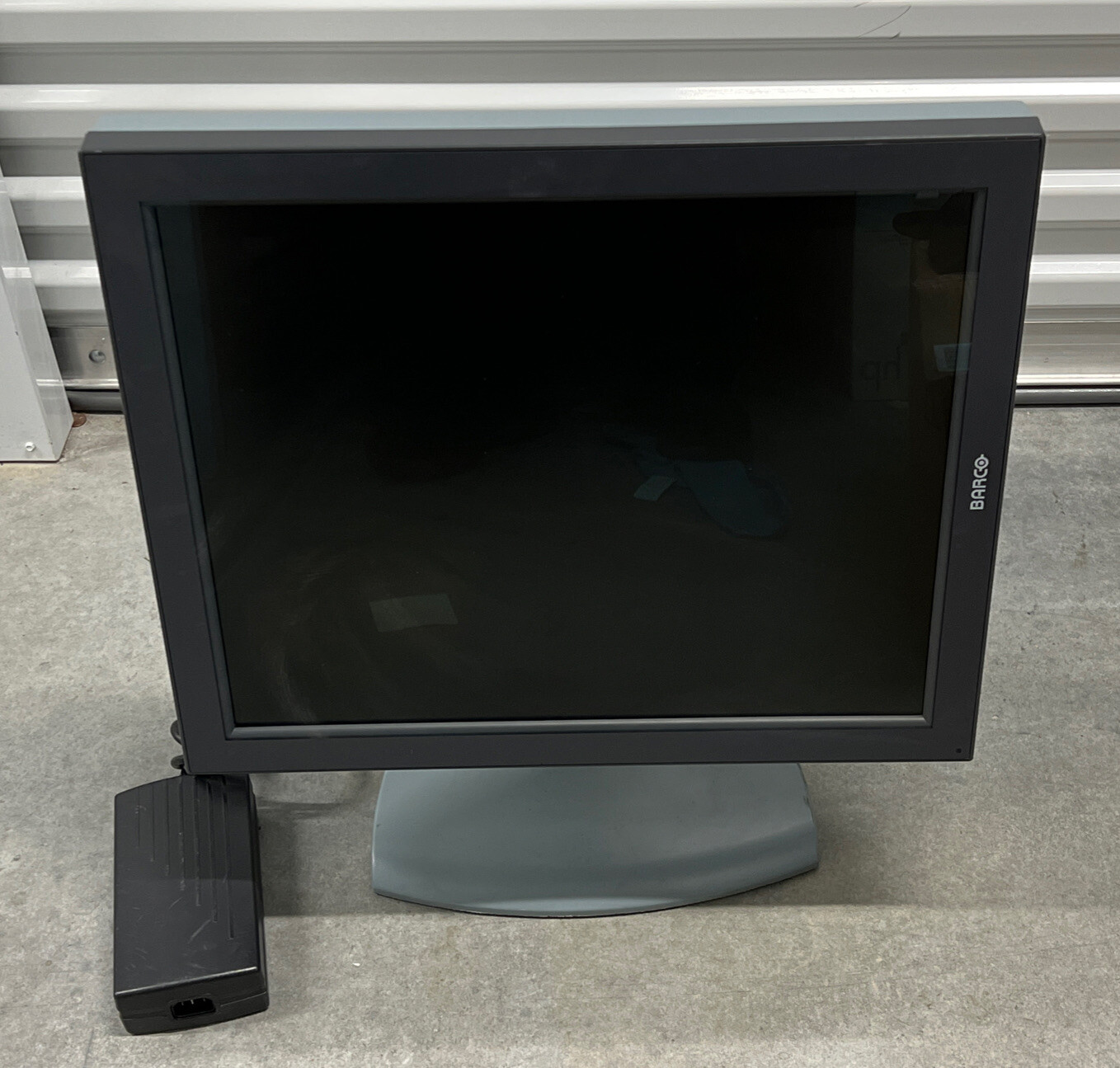 Barco MFGD 5421 21" LCD Greyscale Diagnostic Screen Monitor K9300262A W/ PSU