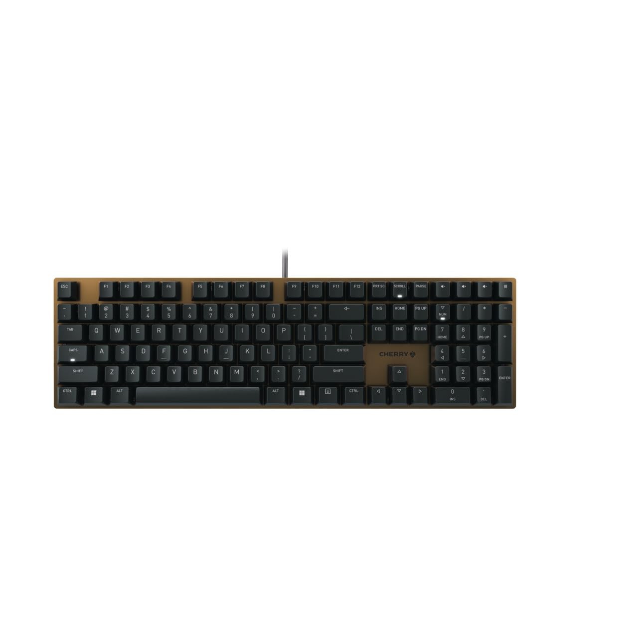 Cherry KC 200 MX Mechanical Office Keyboard with MX2A switches. Modern Design wi