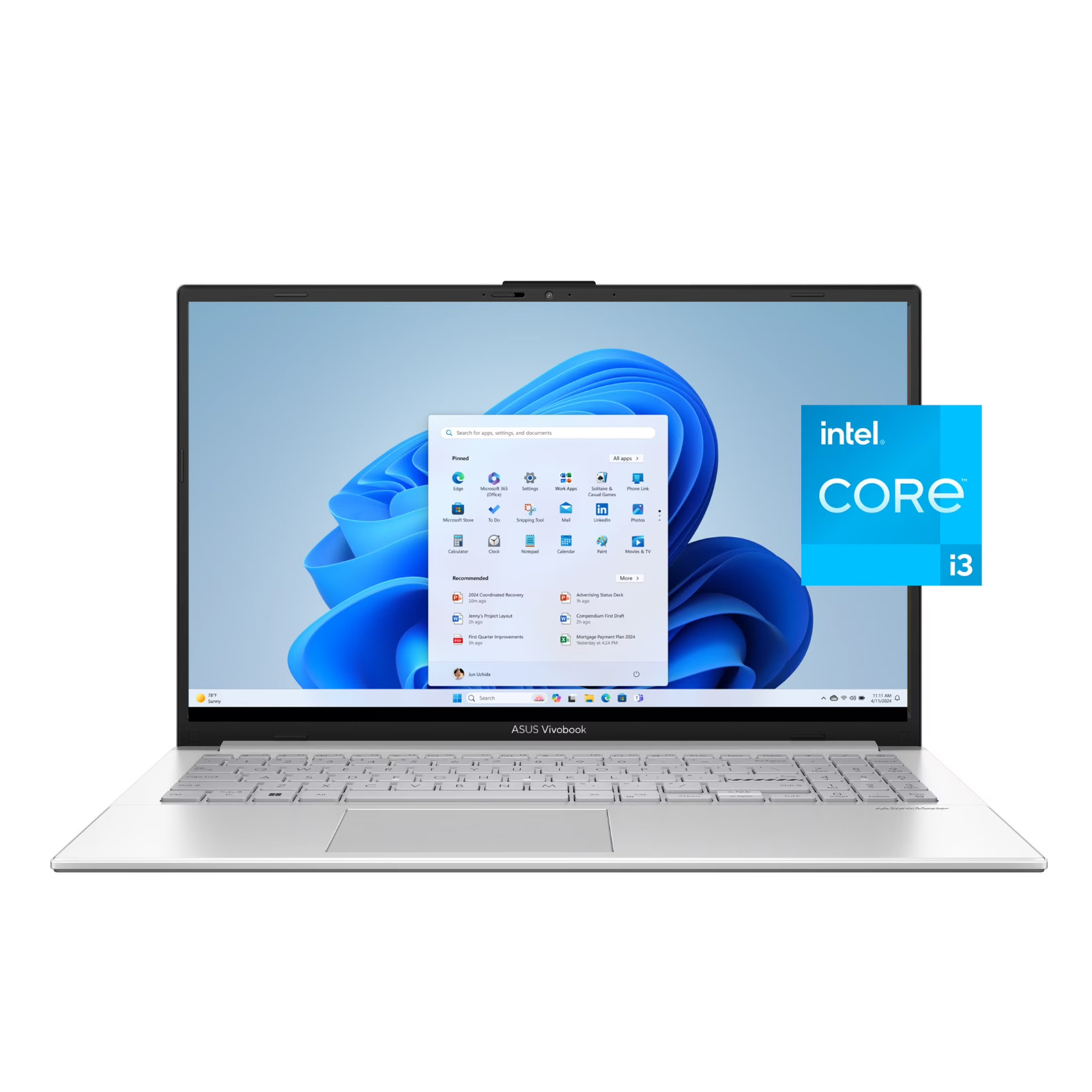 ASUS Vivobook Go 15 E1504GA-WS35-D i3-N305 / 8GB RAM / 256GB SSD / 15.6" FHD