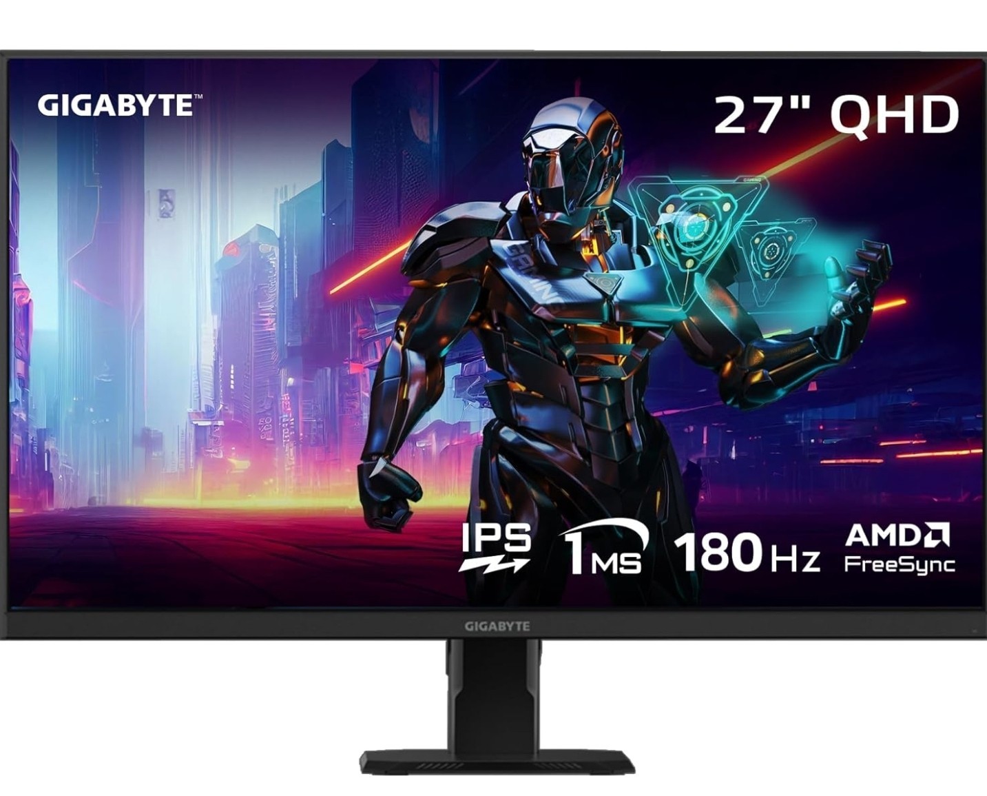 GIGABYTE - GS27QA SA - 27" IPS Gaming Monitor - QHD 2560x1440 - 180Hz - 1ms MPRT