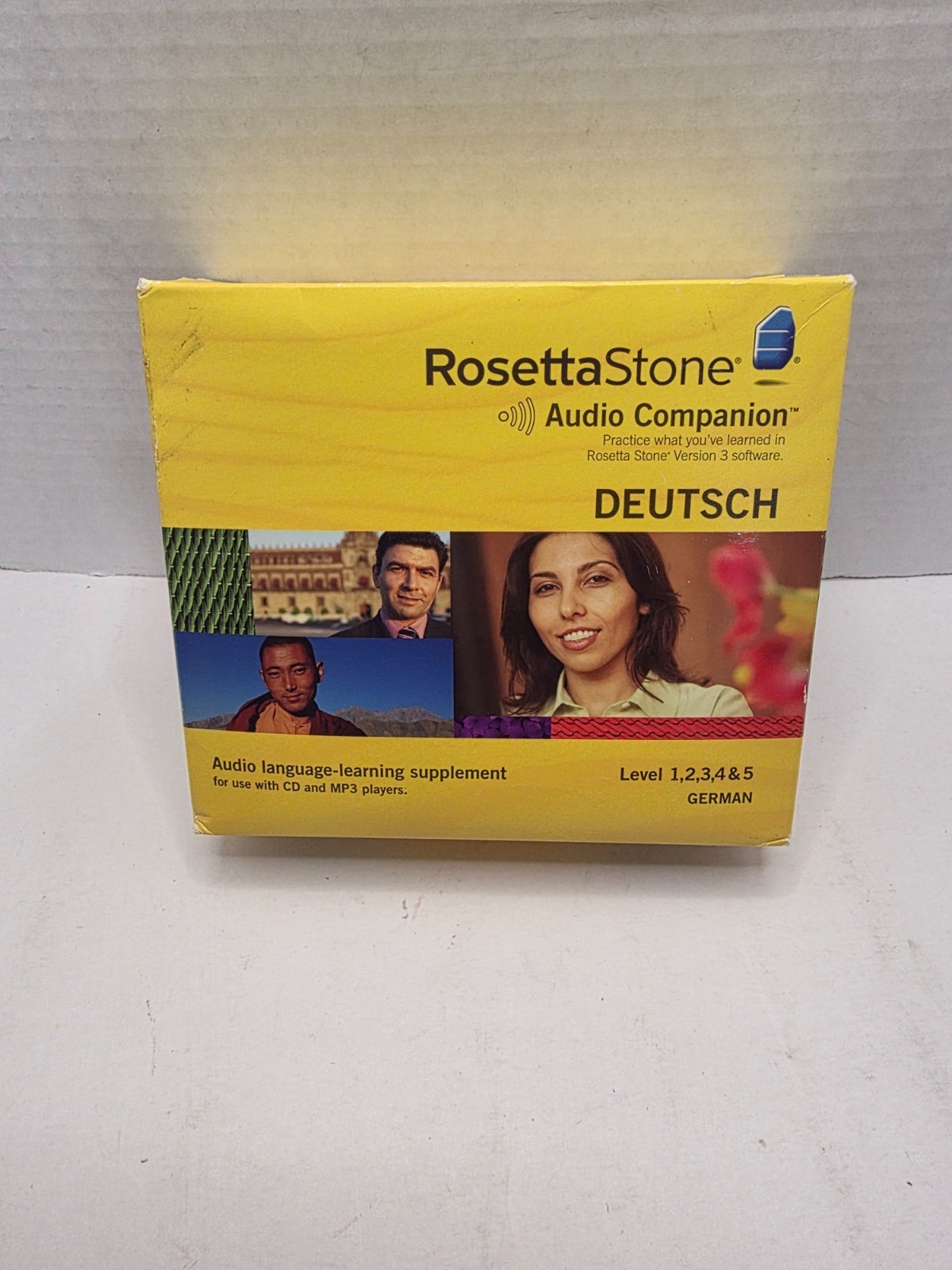 Rosetta Stone Audio Companion Deutsch/German Level 1,2,3,4 & 5 (NEW) CD & MP3