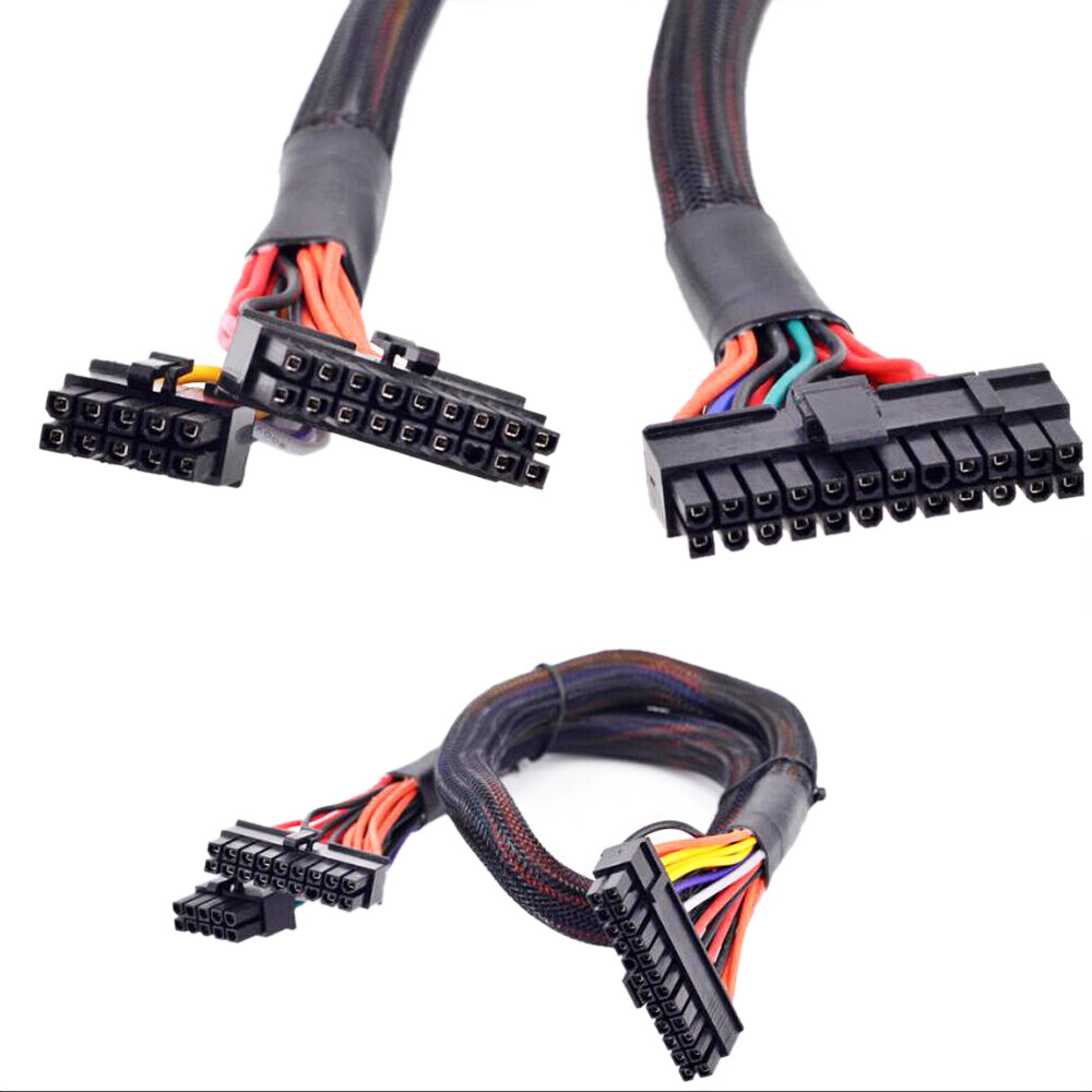 Power Supply Cable For CORSAIR AX Series AX760 AX860 18Pin + 10pin to 24pin ATX