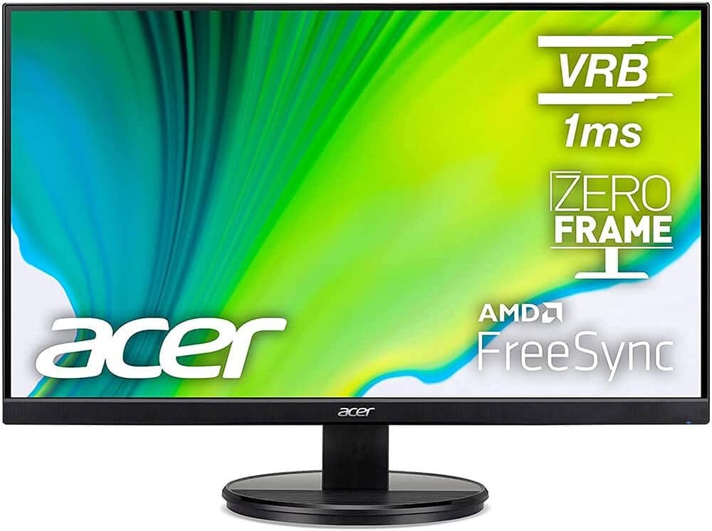 Acer K242HYL BBIX 23.8-inch LED Monitor, Black (UM.QX2AA.B03)