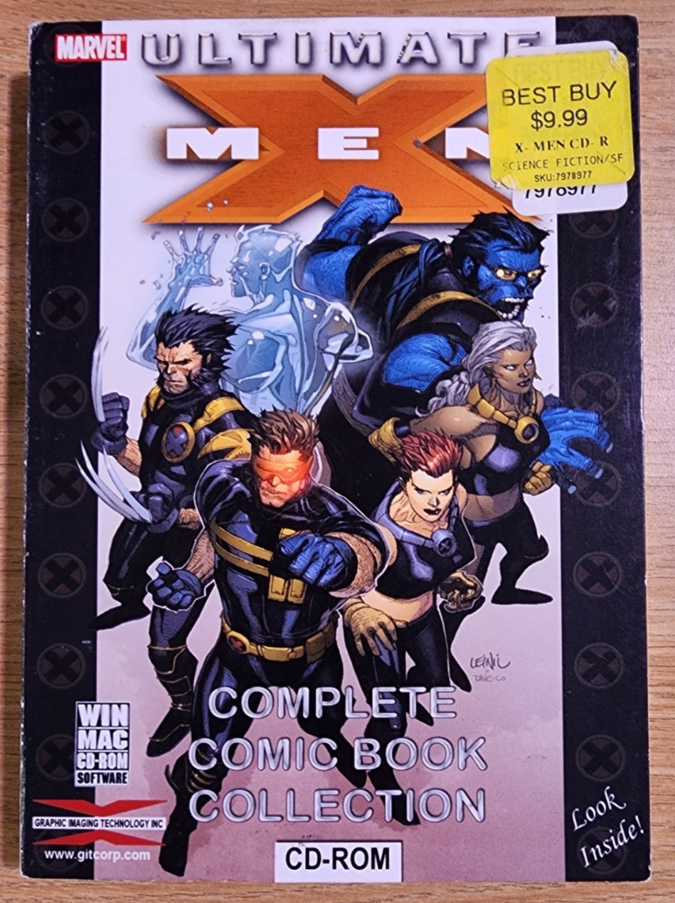 Ultimate X-Men: Complete Comic Book Collection (CD-ROM, 2006) Marvel Win/Mac