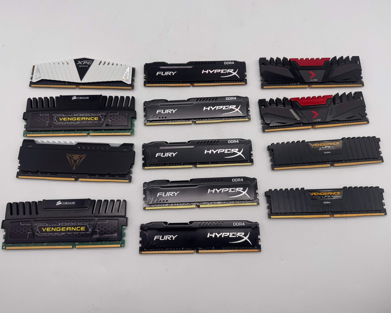 Lot of 13 Mixed Brand 8GB & 16GB RAM Memory Modules *READ*