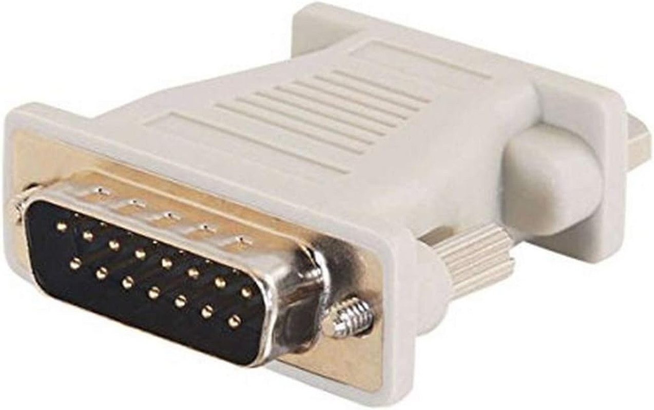 02902 Mac DB15 Male to VGA (HD15) Female Adapter, Beige