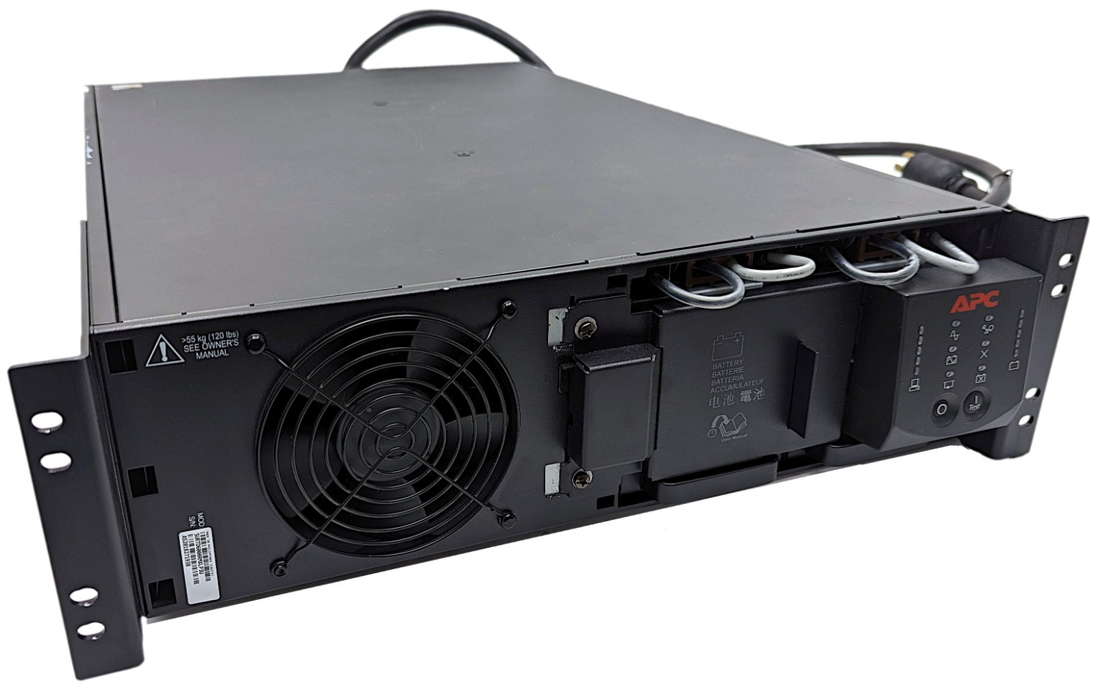 APC SURTD6000RMXLP3U Rack Mount UPS w/ Empty Trays / Chassis - No Batteries