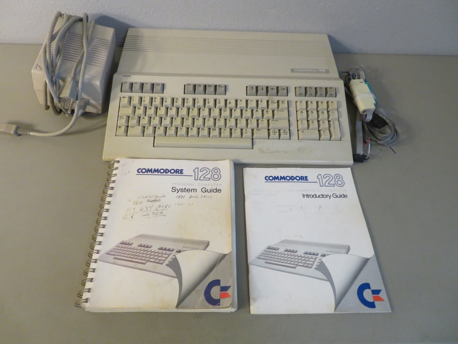 Vintage Commodore 128 C128 Personal Computer For Parts or Repair Untested