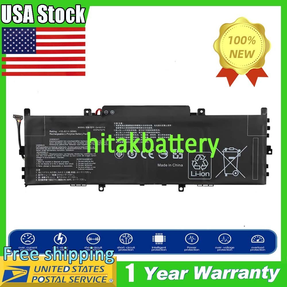 C41N1715 battery for ASUS UX331U UX331UN UX331UN-EG015T UX331UN-EG010T U3100FN