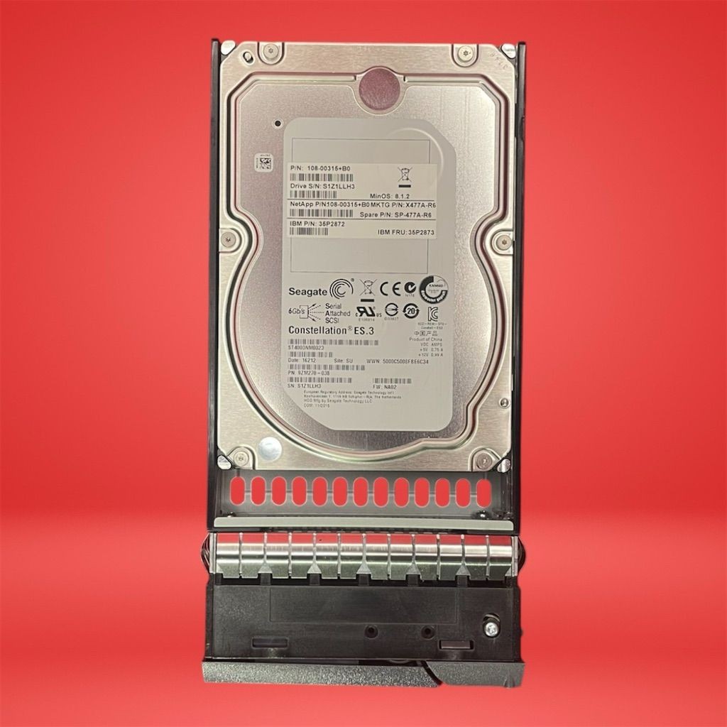 NetApp 4TB 7.2K RPM SAS 3.5" Internal Desktop Hard Drive