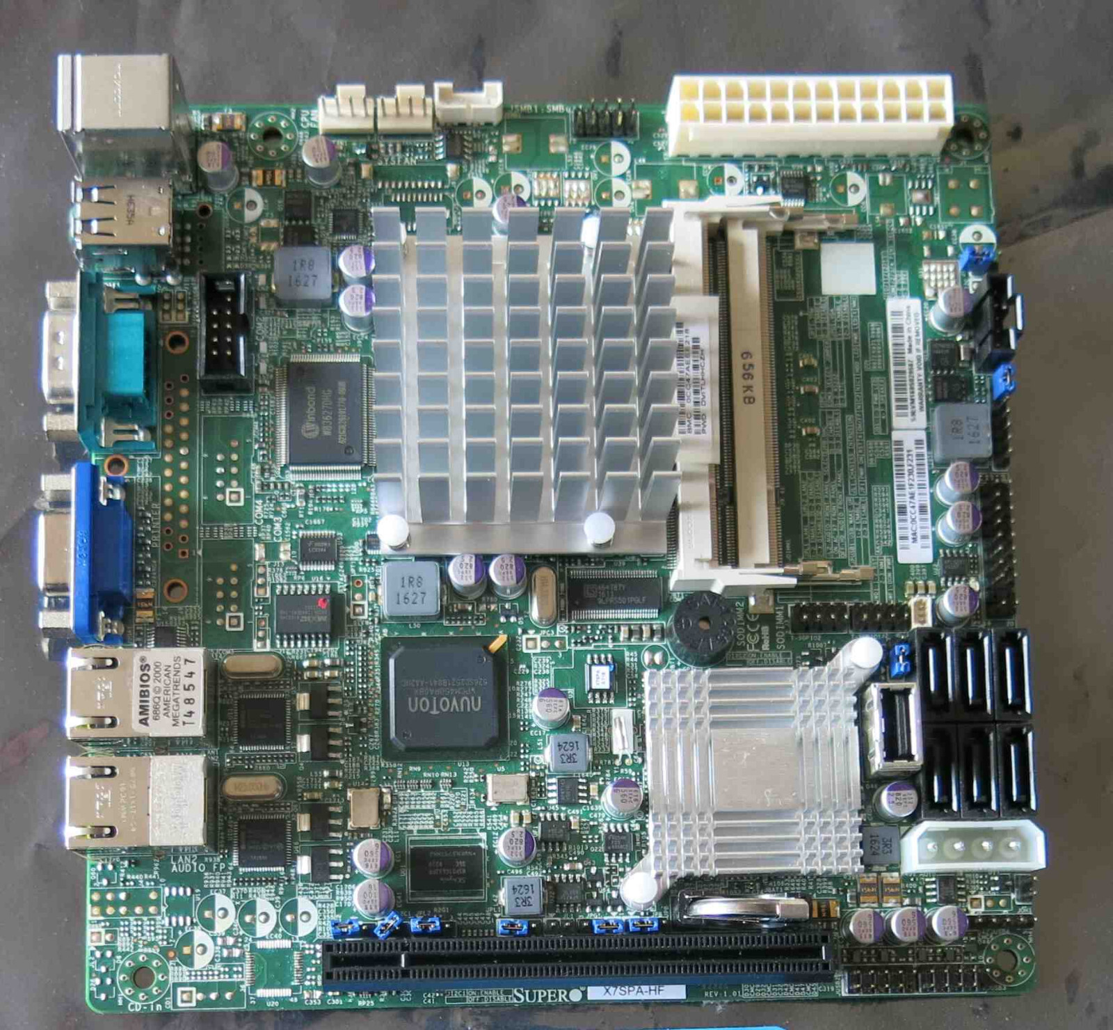 *NEW*  SuperMicro X7SPA-HF Mini ITX Server Motherboard