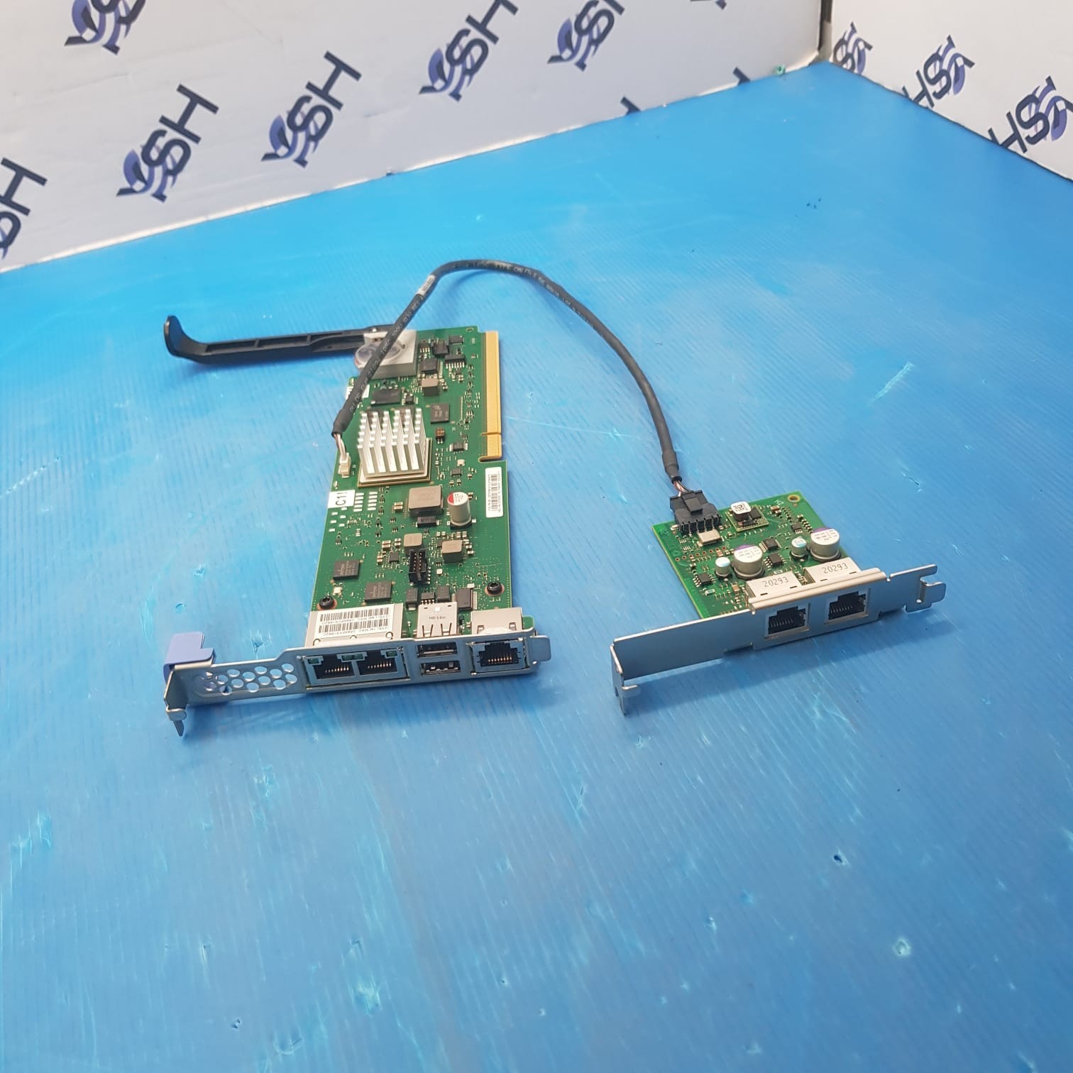 IBM POWER9 IBM 02PX057 Power 9 2DEA Service Processor + DUAL PORT LAN PN 98Y6985