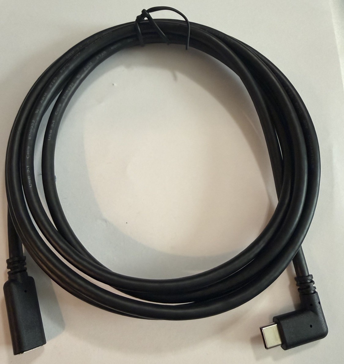 6FT -USBC Extension Cable Right