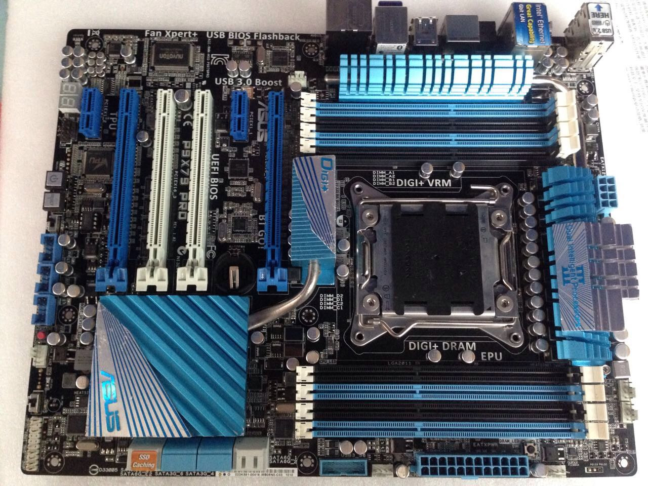 ASUS P9X79 PRO Motherboard Chipset Intel X79 LGA2011 DDR3 With a I/O 