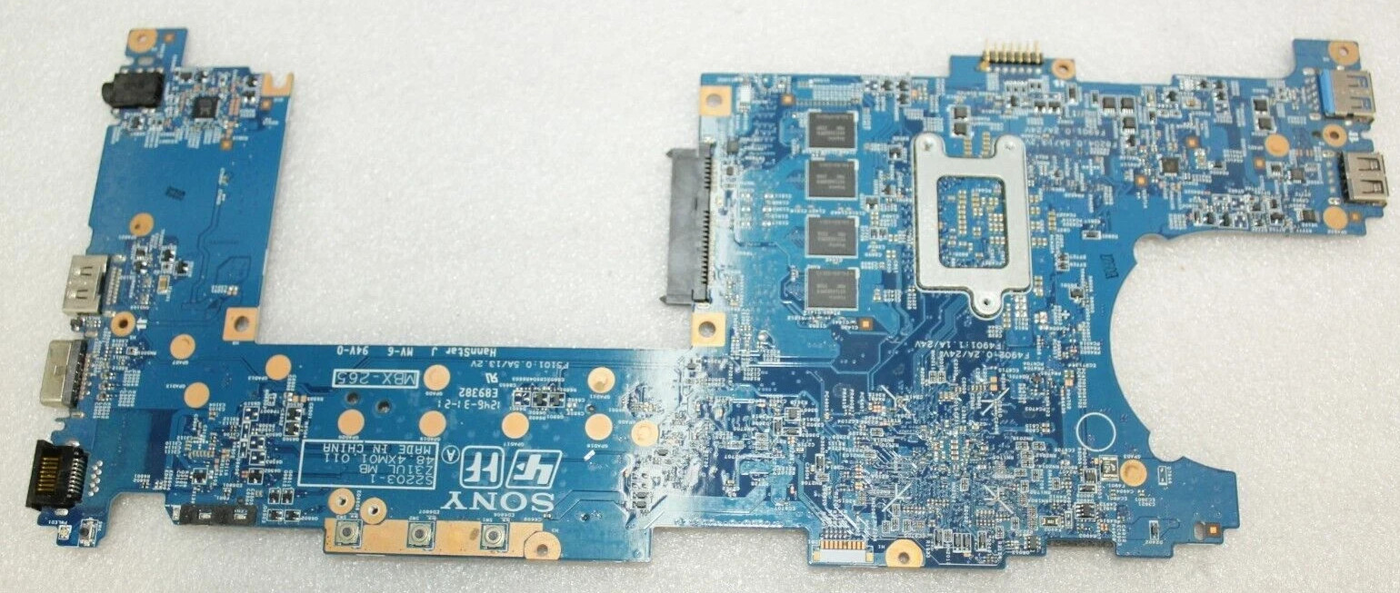 Genuine Sony Vaio SVT131B11L i3-3227U Motherboard A1925004A