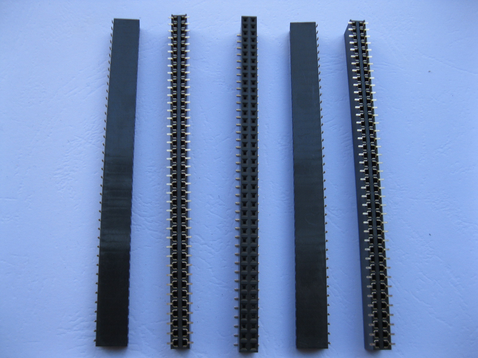 12 pcs SMD SMT 2.54mm 2x40 80pin Female Pin Header Double Row Strip Gold Plated