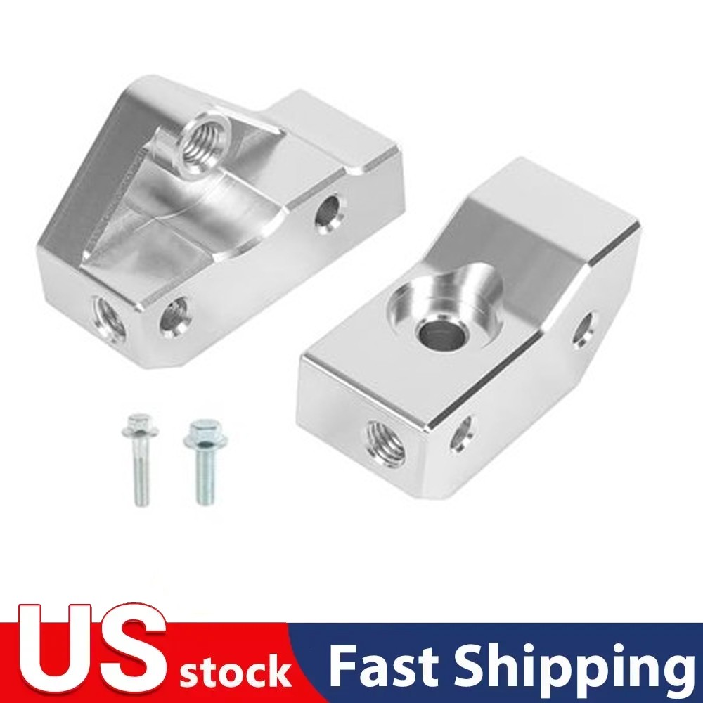 Knock Sensor Relocation Brackets Compatible with 1997-2007 GM LS Gen 3 Engines