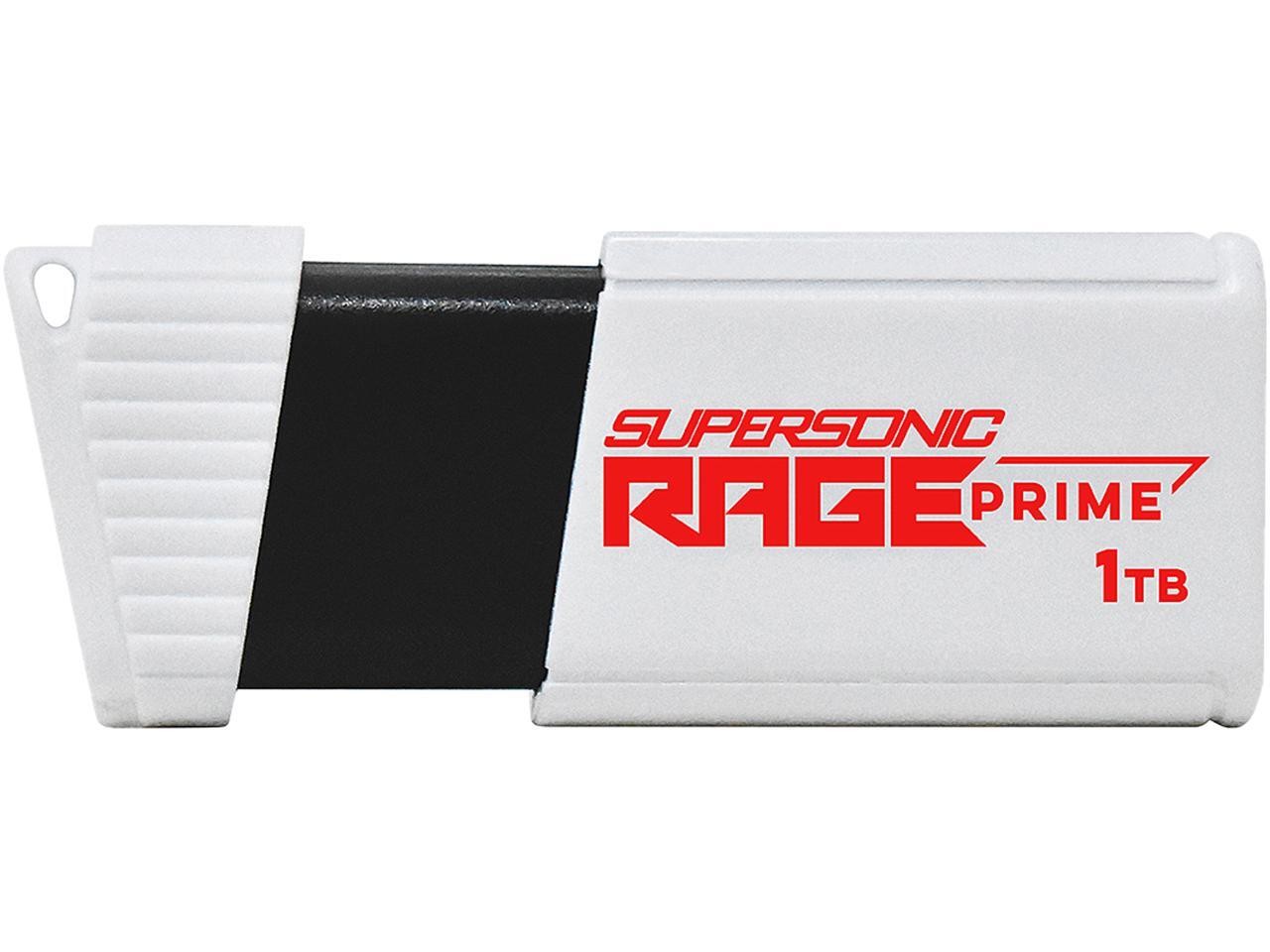 Patriot Supersonic Rage Prime USB 3.2 Gen 2 Flash Drive - 1TB - PEF1TBRPMW32U