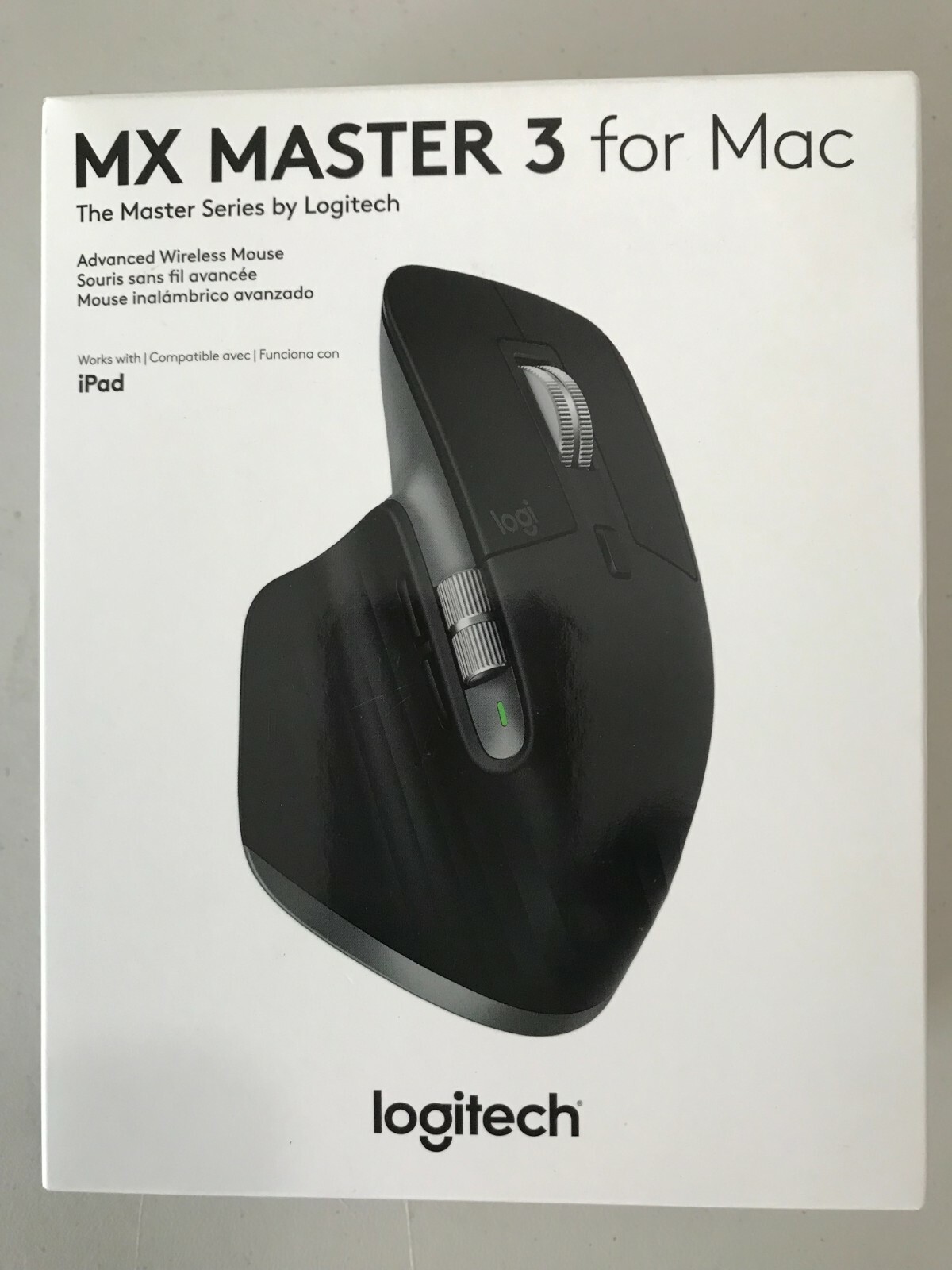 Logitech MX Master 3 Advanced Wireless High-Precision Mouse For Apple Mac, iPad.
