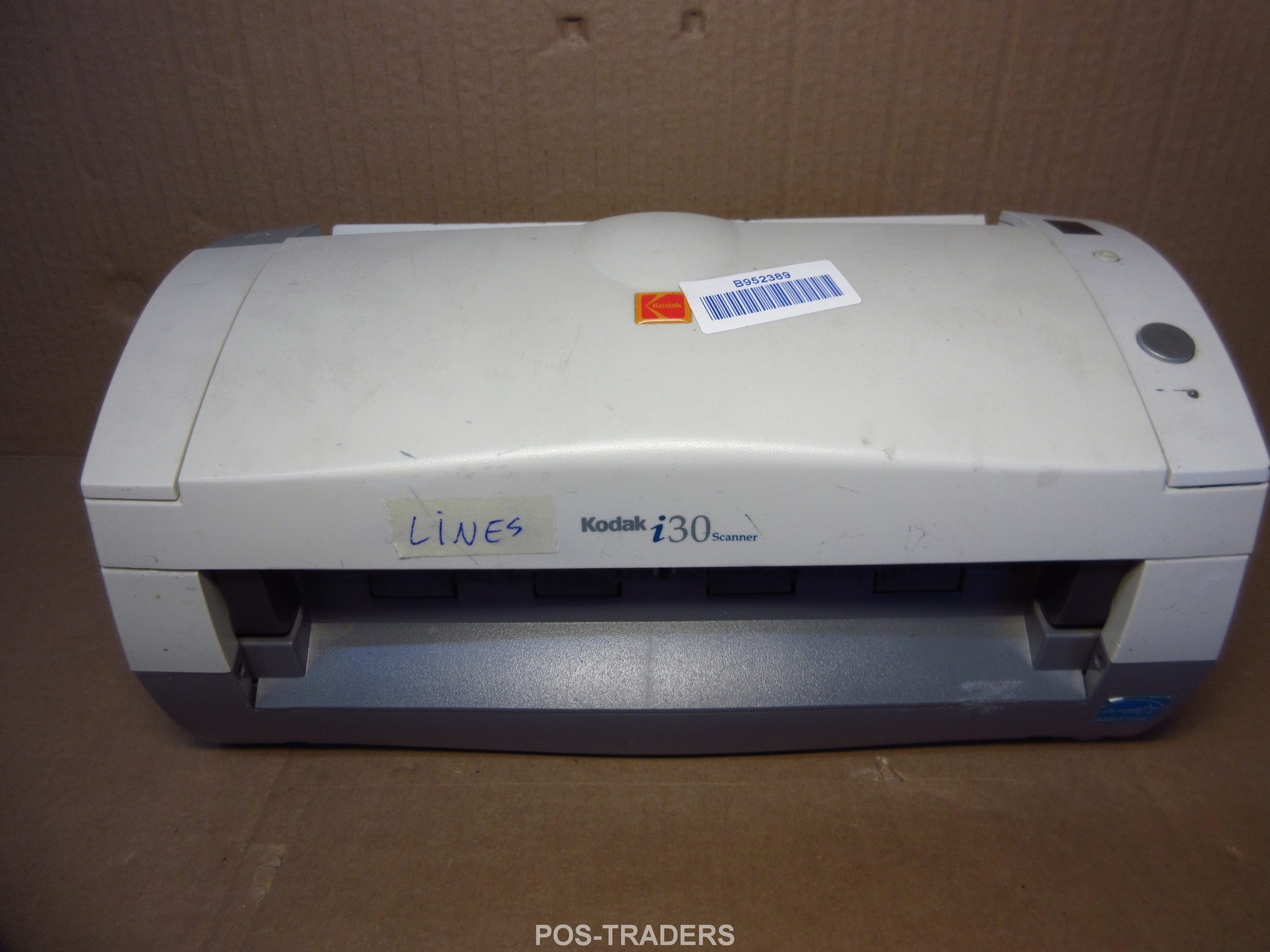 KODAK I30 USB 48-bit CCD 600dpi Sheet Fed Color Colour Scanner LINES / NO TRAY