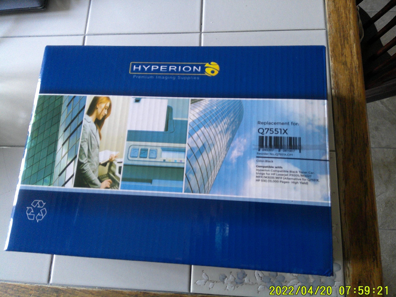 Hyperion Black Q7551X 51X Toner Cartridges For HP LaserJet P3005 M3027 M3035 MFP
