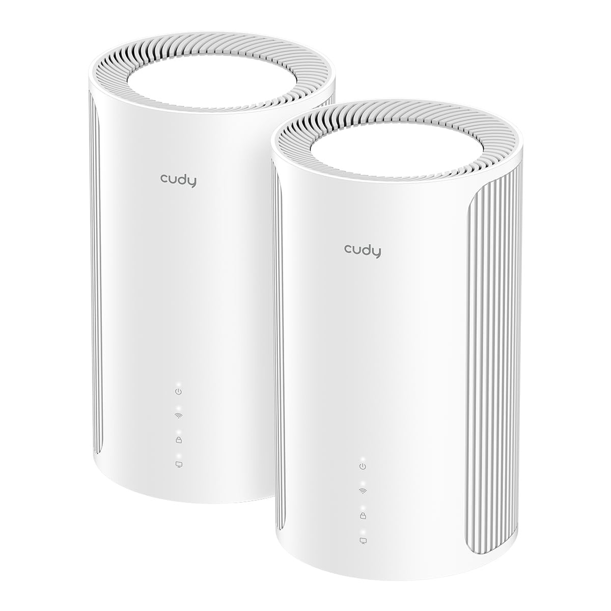 Cudy Tri-Band WiFi 7 BE11000 Whole Home Mesh System, 6-Stream 10 Gbps, White